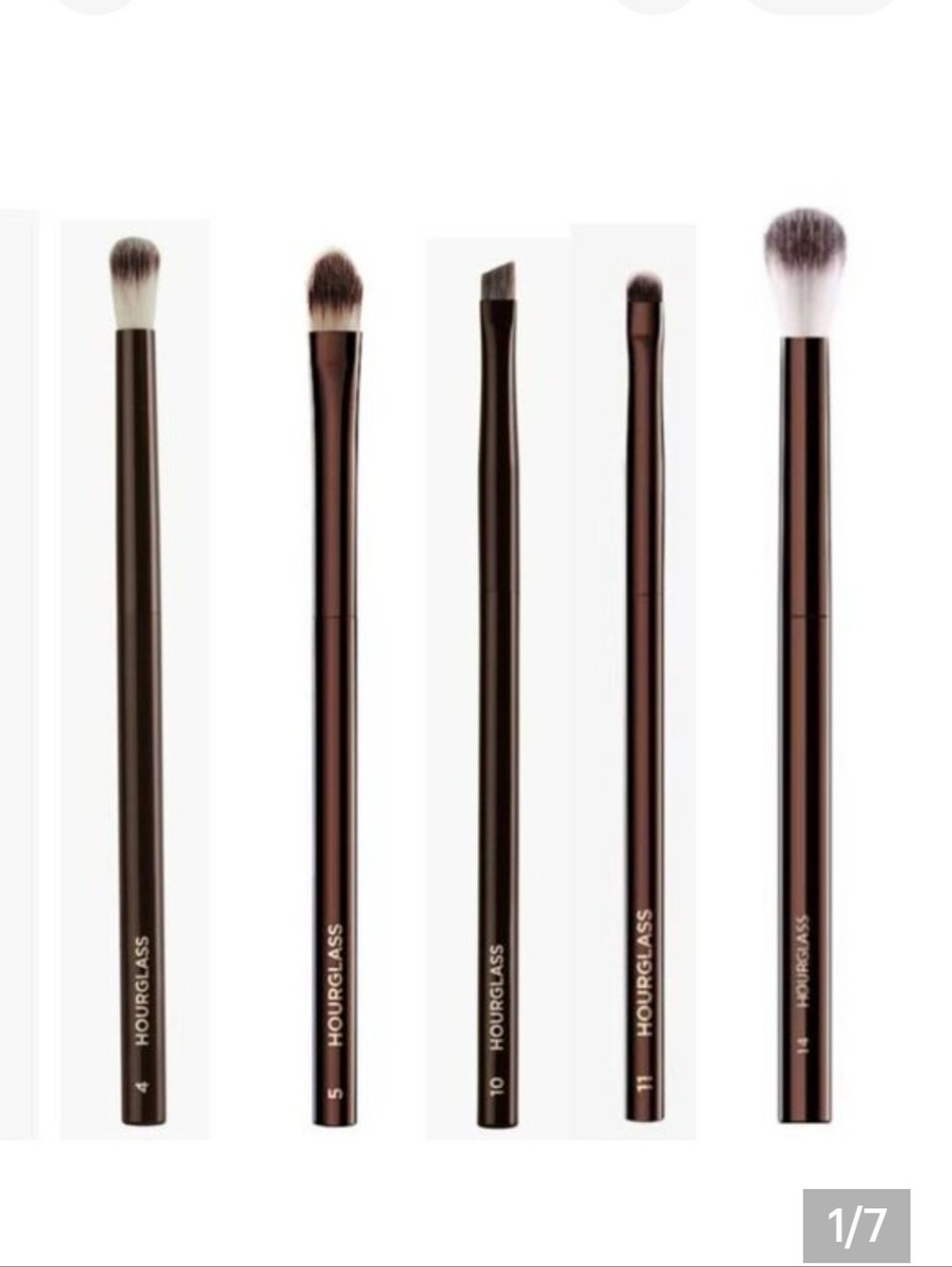 Hourglass Eye Brush Bundle: 4.5.10.11.14 New